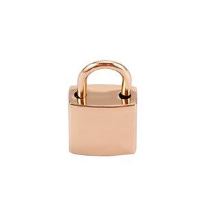 1 pc  🔒elegant gold lock ❤️ with a key for drawers in the gym.